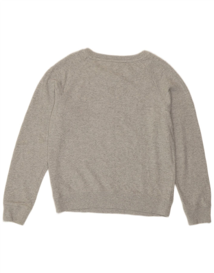 Suéter gráfico feminino Marks & Spencer Reino Unido 10 pequeno cinza manchado