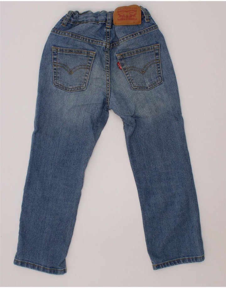 LEVI'S Boys 511 Slim Jeans 4-5 Years W22 L17 Blue Vintage Levi's and Second-Hand Levi's from Messina Hembry 