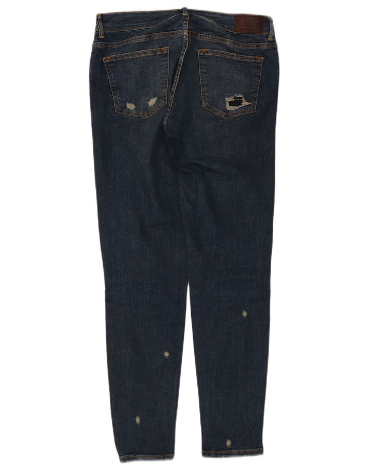 Calça jeans skinny feminina Zara EU 40 médio W30 L27 azul