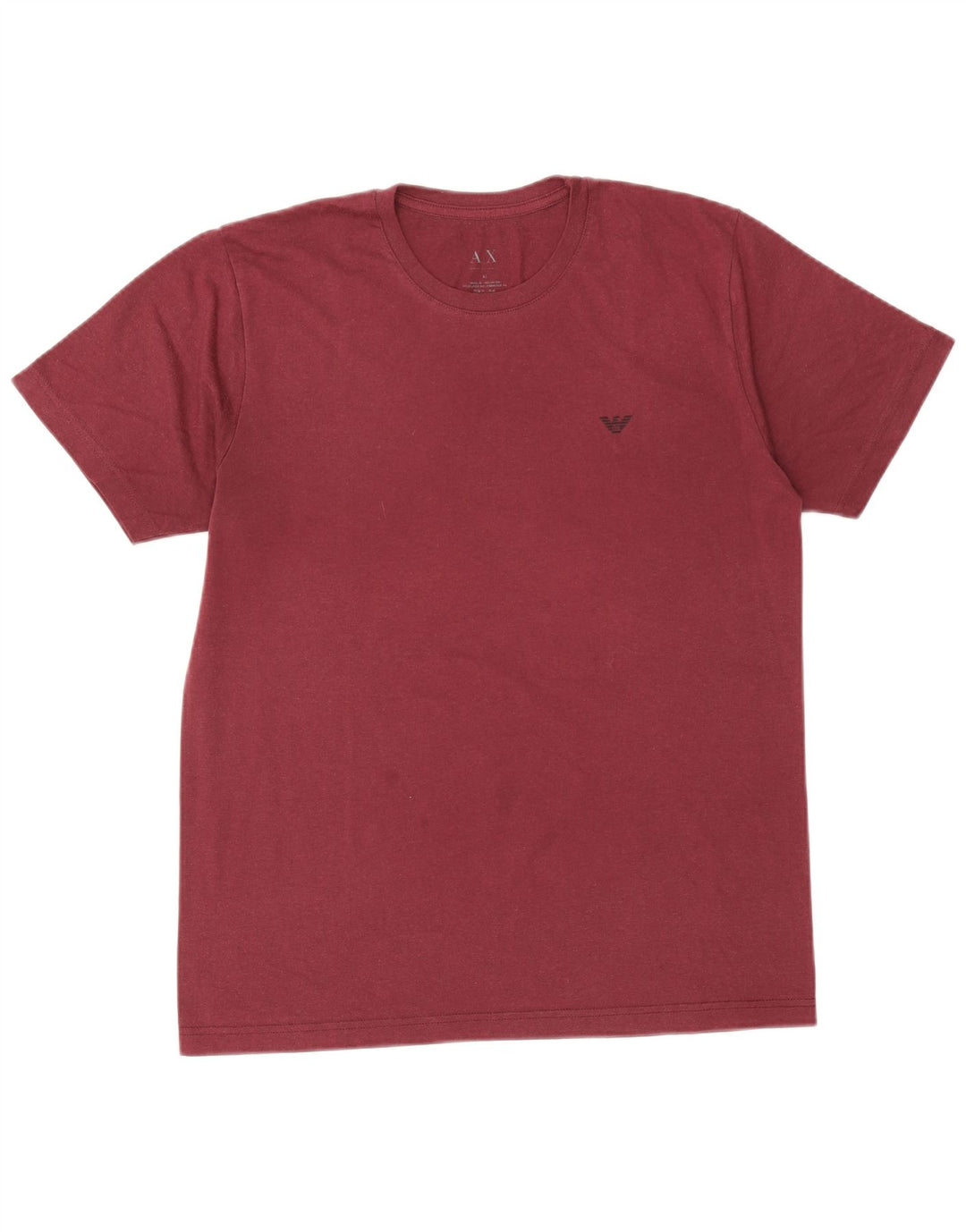 Camiseta masculina Armani Exchange Top XL Borgonha