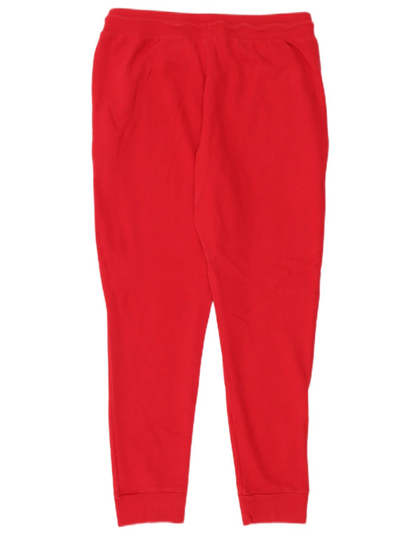 Calça esportiva masculina Tommy Hilfiger com estampa gráfica grande de algodão vermelho