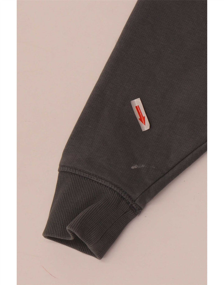 Jack Wills moletom com capuz masculino gráfico pequeno algodão cinza