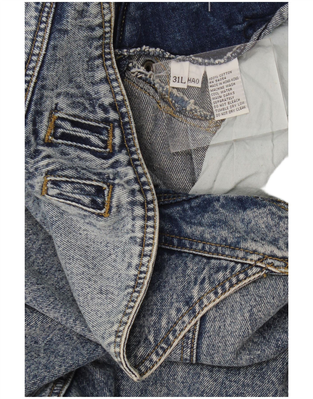Jeans Bugle Boy feminino cintura alta W31 L32 algodão azul