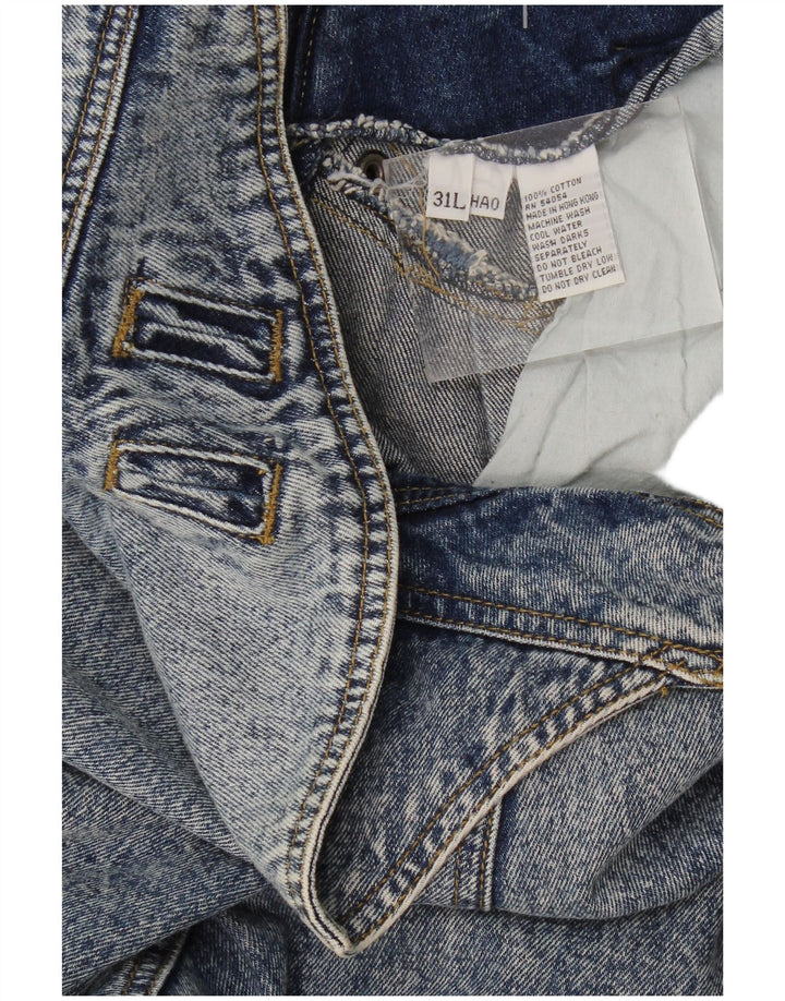 Jeans Bugle Boy feminino cintura alta W31 L32 algodão azul