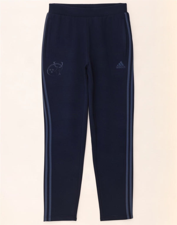 Adidas Mens Munster Rugby Graphic Calças de treino azul marinho médio