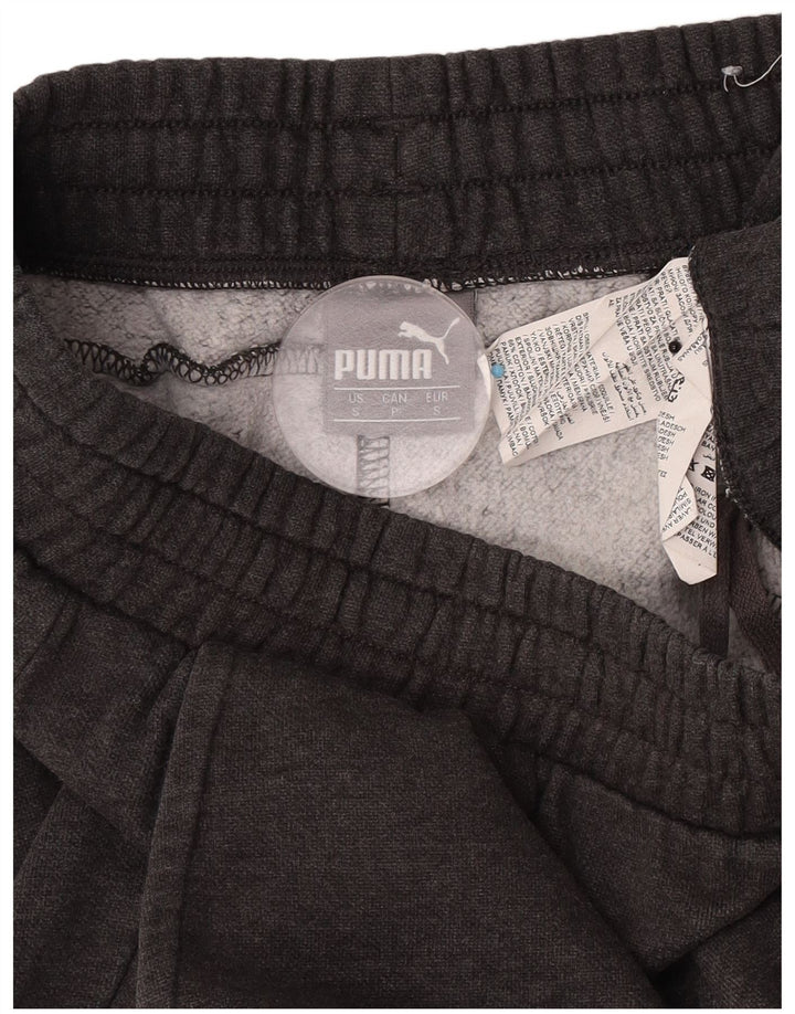 Calça de treino masculina Puma Joggers pequeno algodão cinza