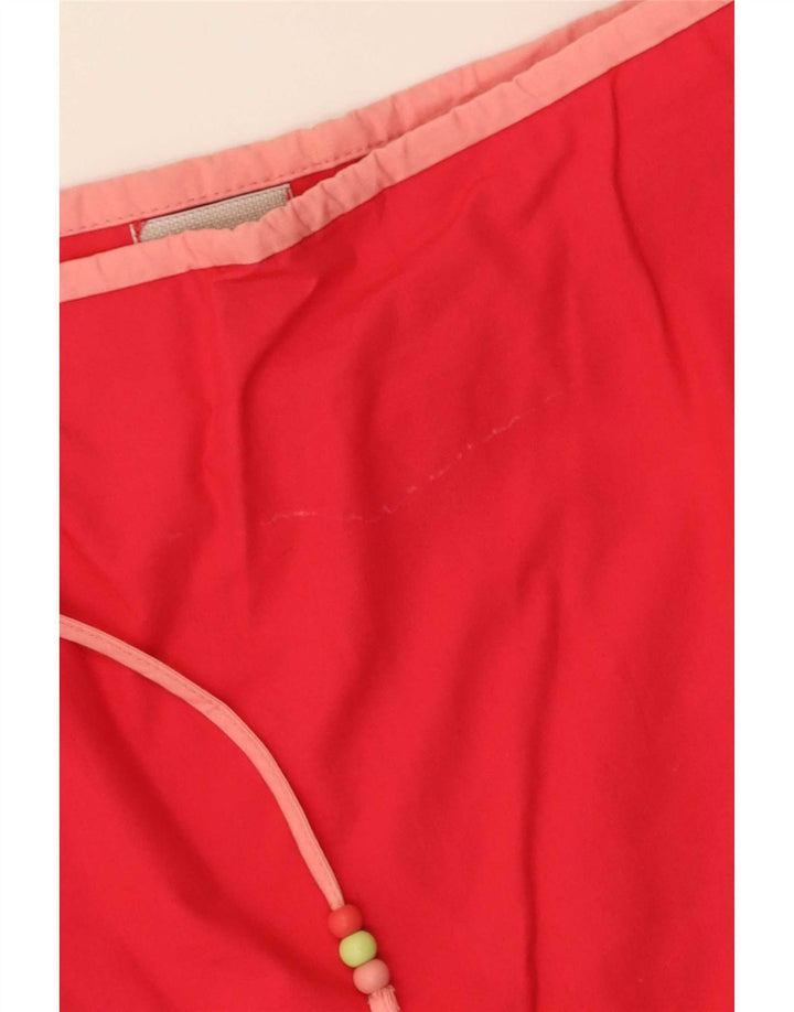 Saia feminina Tommy Hilfiger A-Line médio W34 algodão vermelho