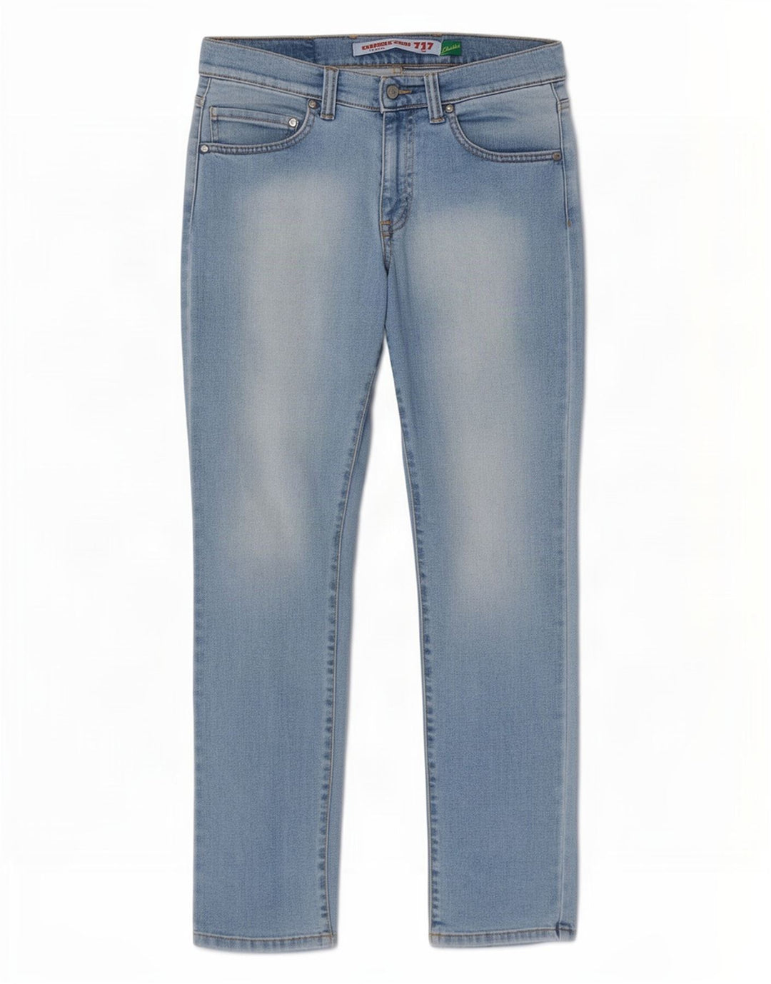 Carrera Masculino 717 Slim Jeans W33 L31 Azul Algodão