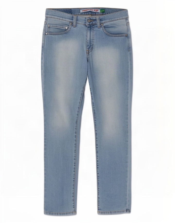 Carrera Masculino 717 Slim Jeans W33 L31 Azul Algodão