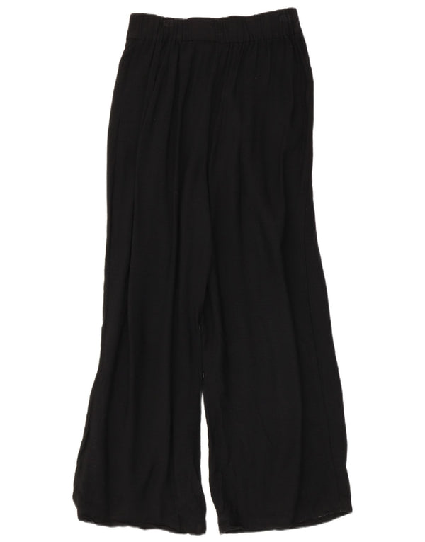 Calça Harém Feminina Topshop Cintura Alta Reino Unido 8 Pequena W28 L25 Viscose Preta