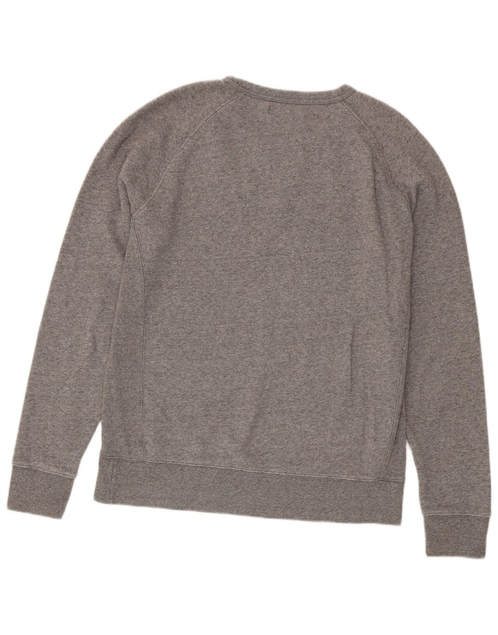 Moletom masculino LEVI'S com ajuste padrão, algodão manchado cinza médio