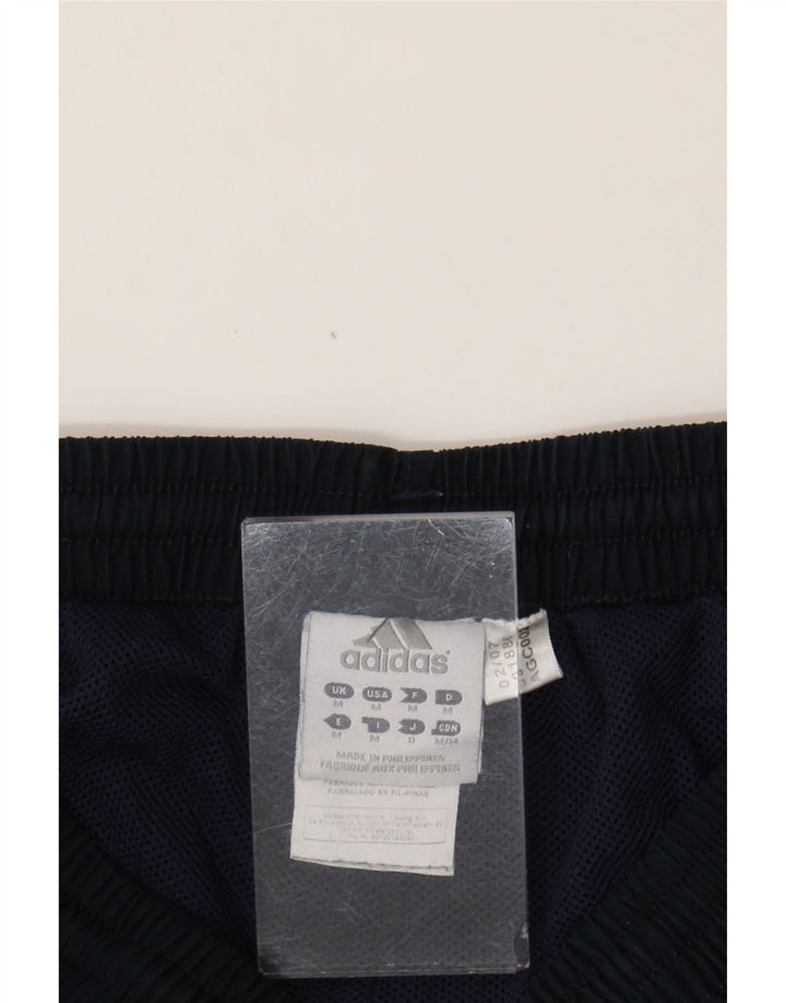 Calça de treino feminina Adidas Joggers UK 12 médio azul marinho poliéster