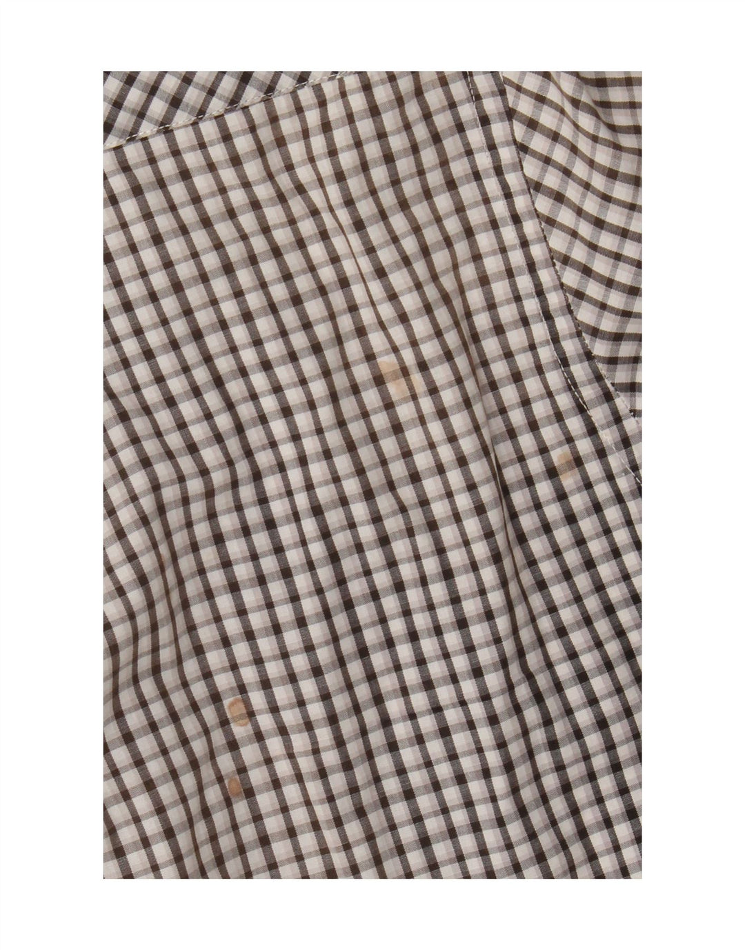 Camisa masculina Carrera Regular Fit grande algodão xadrez preto