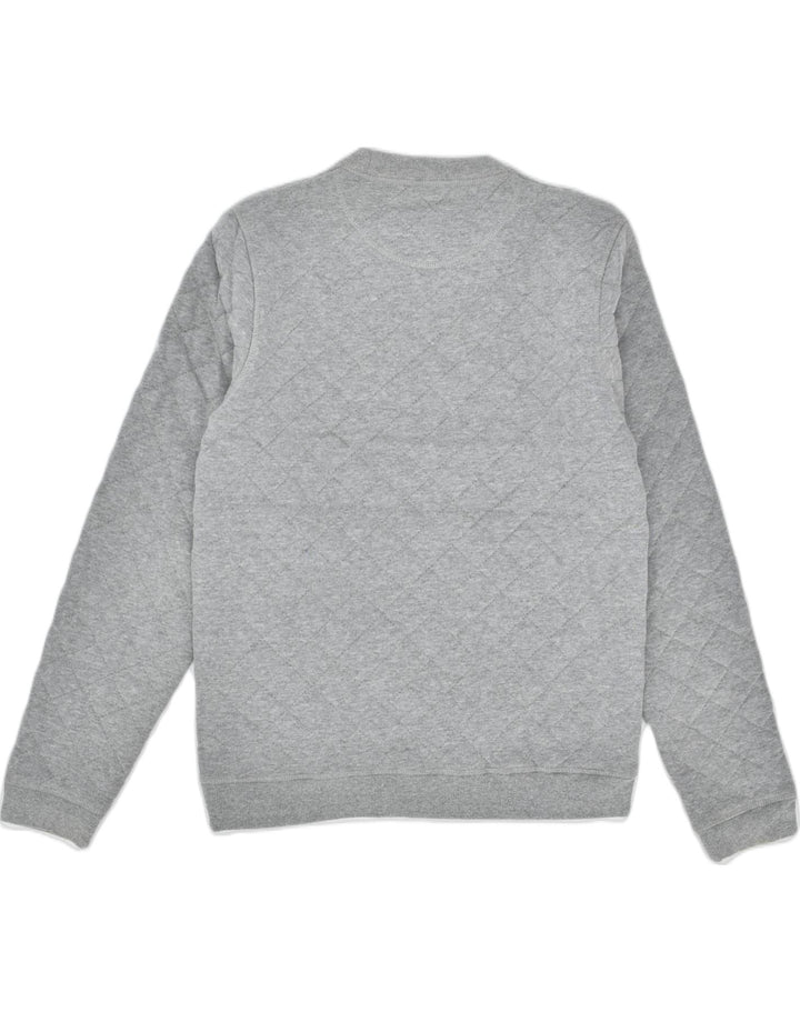 JACK & JONES Mens Crew Neck Jumper Sweater Small Grey Cotton | Vintage | Thrift | Second-Hand | Used Clothing | Messina Hembry 