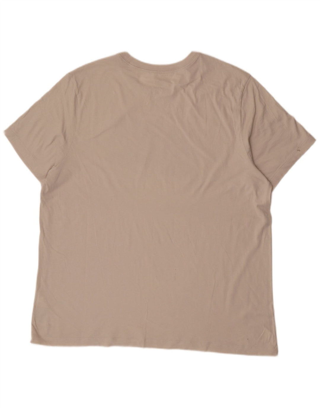 Camiseta gráfica masculina Nike Top 2XL algodão bege