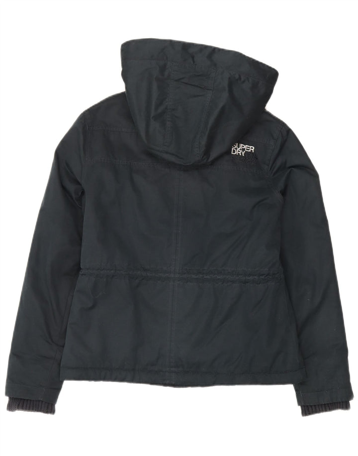Jaqueta corta-vento feminina Superdry The windparka Reino Unido 16 grande azul marinho