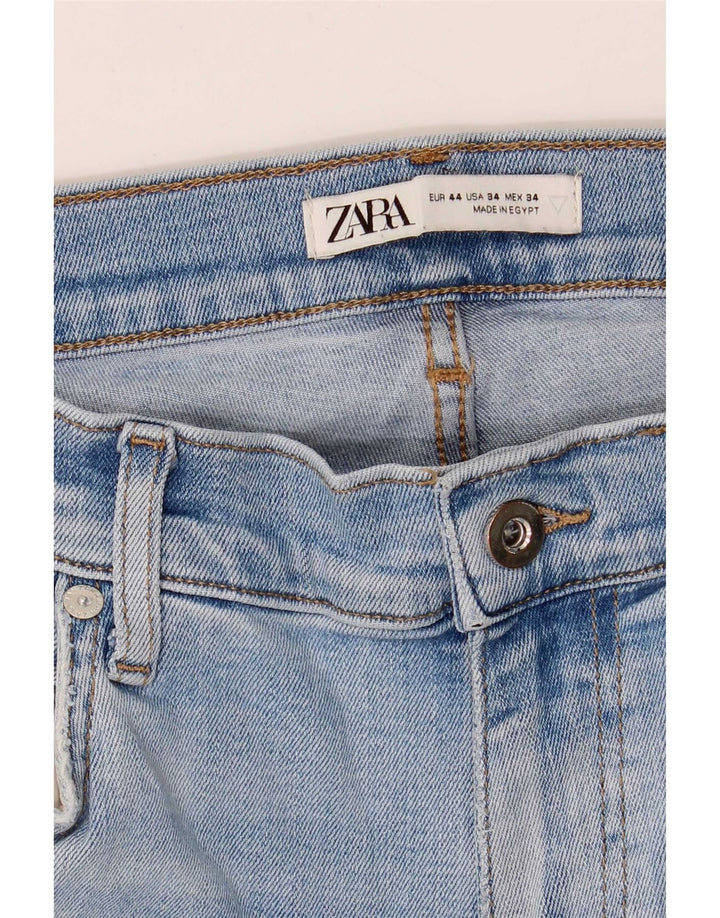 Zara Mens Slim Jeans EU 44 Grande W34 L28 Azul