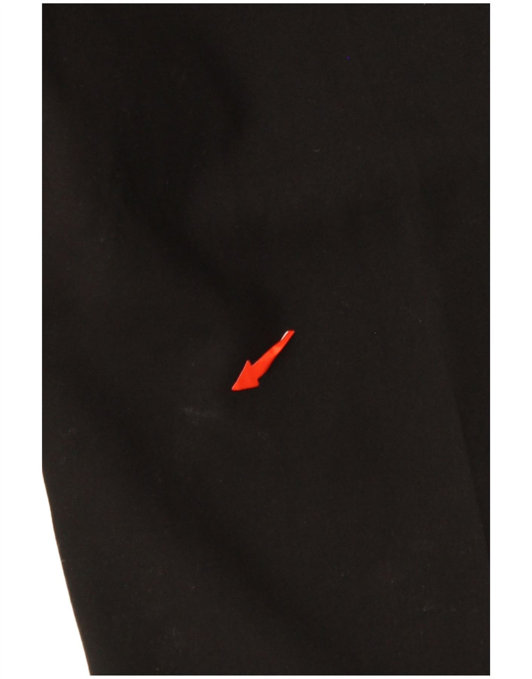 Calça feminina cortada reta JIGSAW Reino Unido 14 grande W34 L25 preta