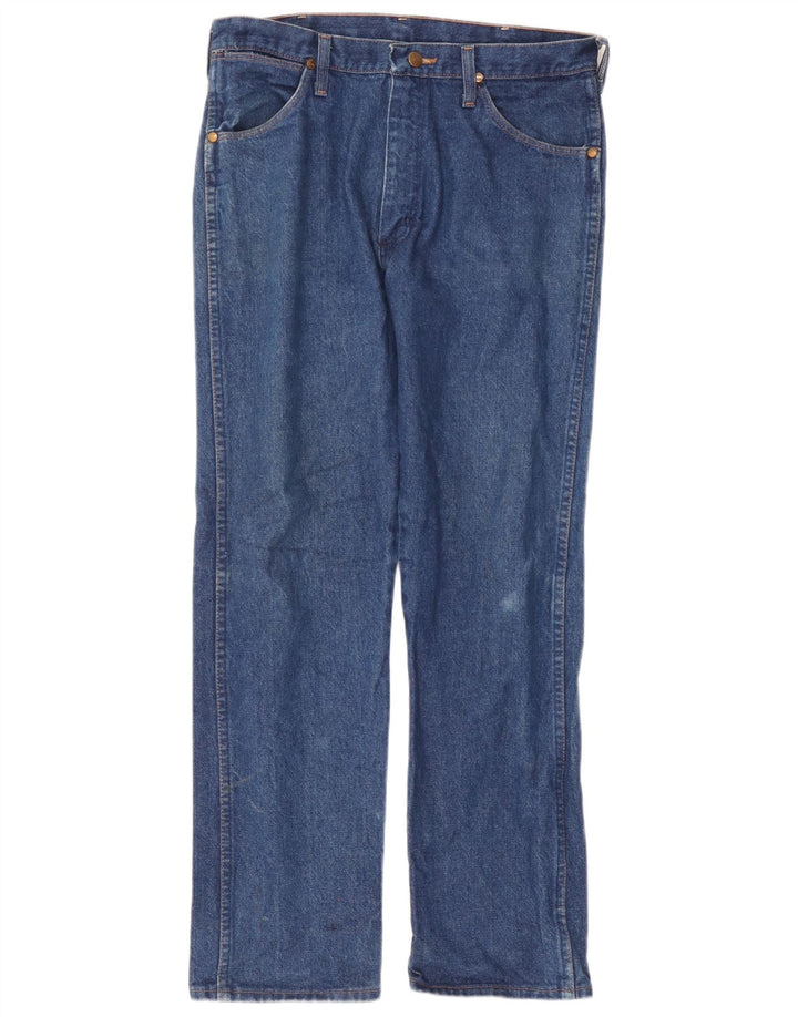 Jeans Wrangler Masculino Reto W32 L30 Azul