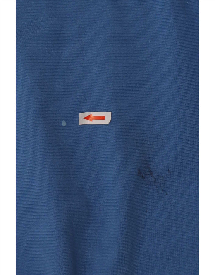 Calça de treino masculina Reebok grande azul colorblock poliéster
