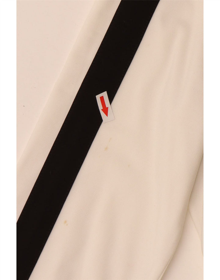 Puma Mens Treino Top Jacket Pequeno Poliéster Colorblock Branco