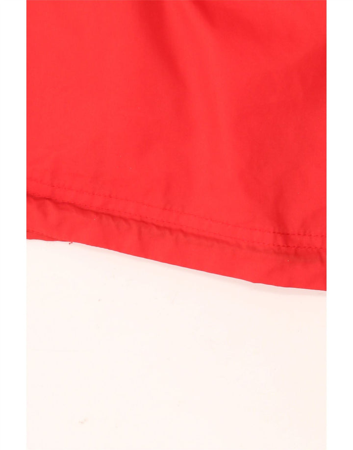 Jaqueta de chuva com capuz gráfico Umbro Boys 13-14 anos vermelho