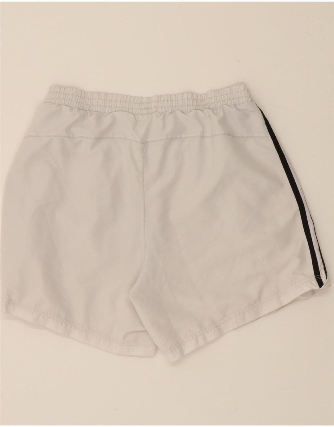 Shorts esportivos masculinos ADIDAS grande poliéster branco
