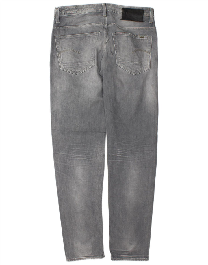 Jeans Slim Masculino G-Star W32 L34 Algodão Cinza