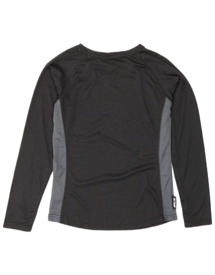 MOUNTAIN WAREHOUSE Top feminino IsoCool manga comprida Reino Unido 14 médio preto