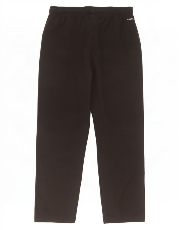 Calça de treino masculina Adidas grande poliéster preto