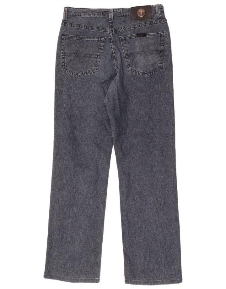 Jeans retos femininos Trussardi W30 L29 algodão azul