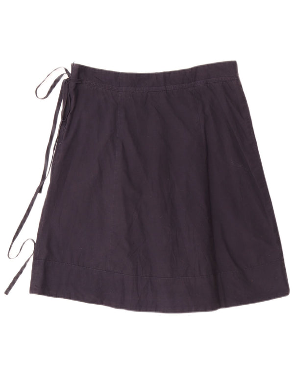 Saia evasê feminina North Sails EU 40 médio W30 algodão azul marinho