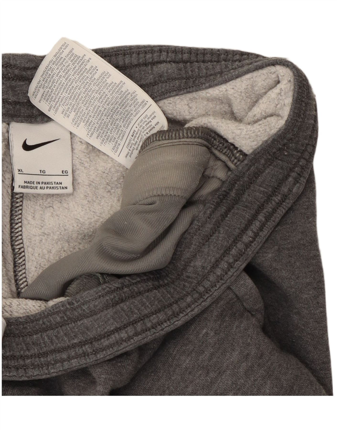 Calça de treino masculina Nike Joggers XL cinza algodão