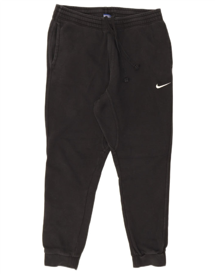 Calça de treino masculina Nike joggers grande algodão preto