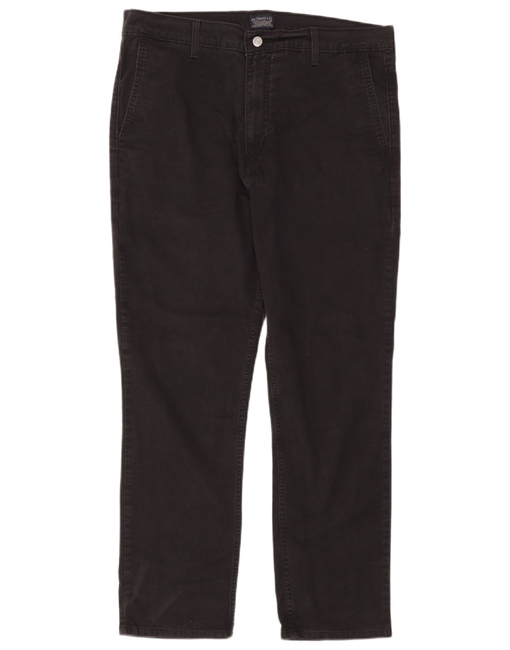 Calça Chino Masculina Levi's W36 L30 Algodão Preto