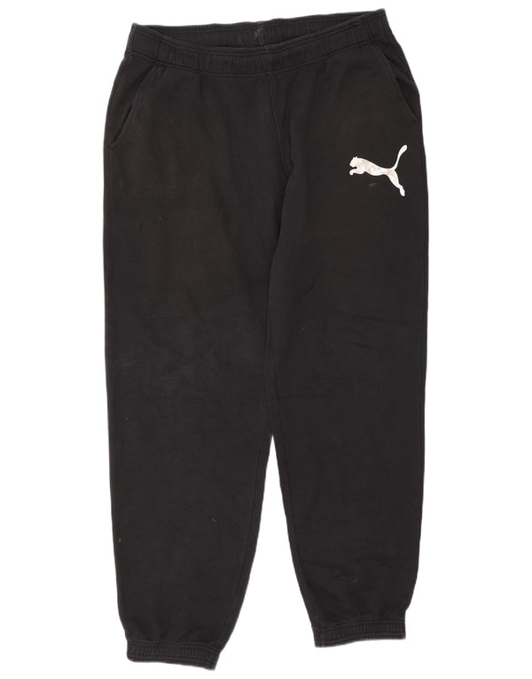 Calça de treino masculina Puma Joggers XL preto algodão