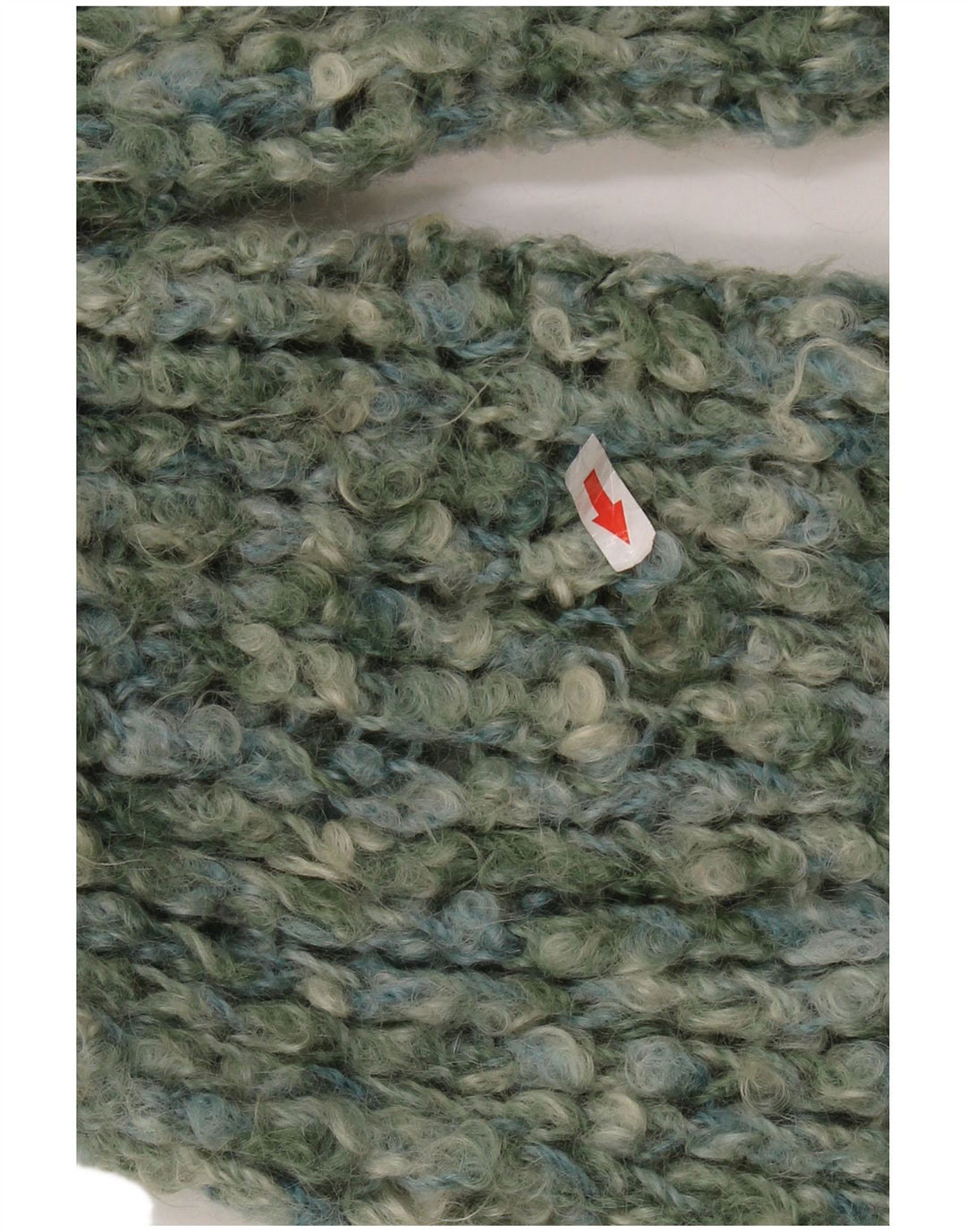 Suéter cardigã feminino VINTAGE Longline UK 18 XL verde