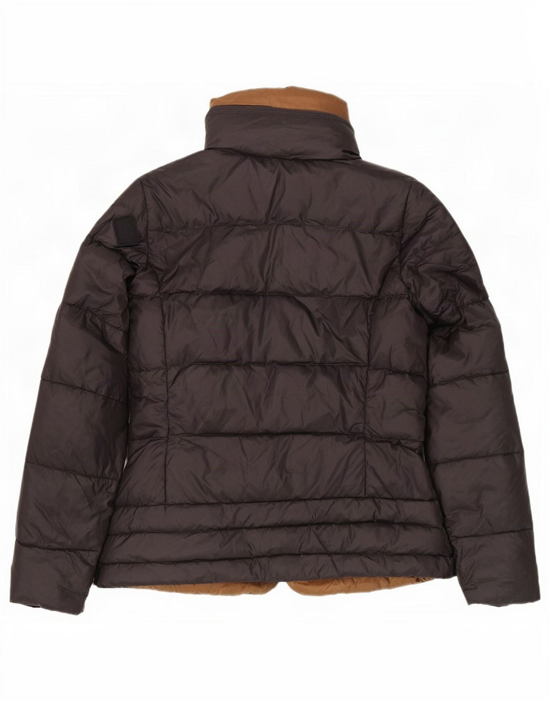 Jaqueta feminina acolchoada com capuz Blauer UK 12 poliamida preta média