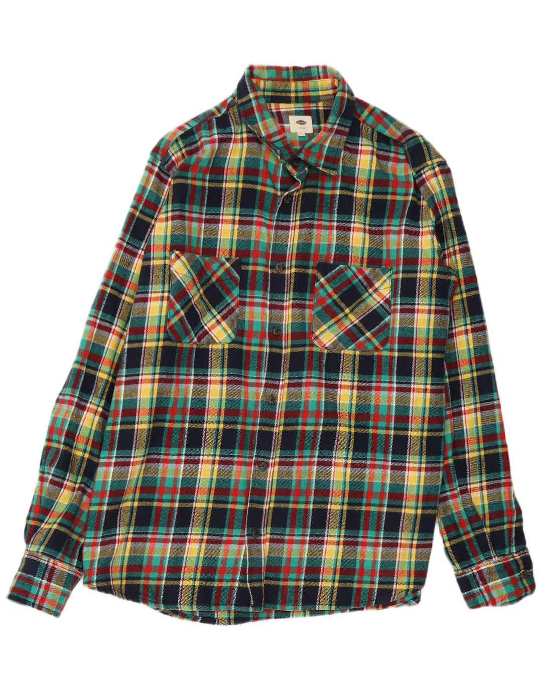Camisa masculina de flanela Scout grande algodão xadrez multicolorido
