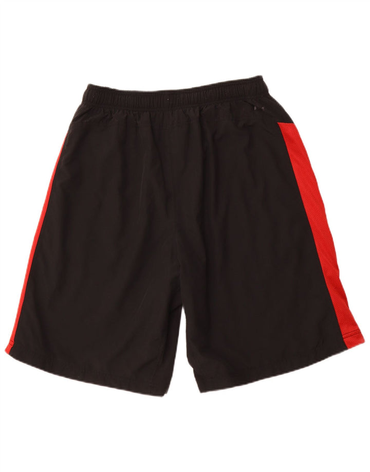 Shorts esportivos masculinos NIKE grande poliéster colorblock preto