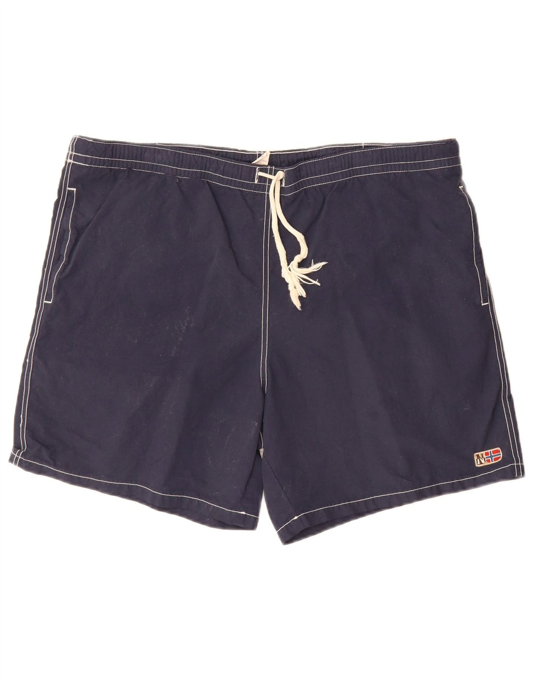 Shorts de banho masculino Napapijri grande azul marinho poliamida