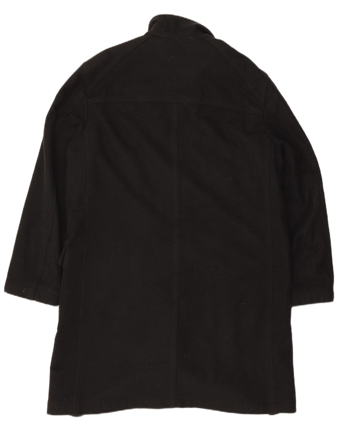 Red by Valentino Mens Duffle Coat IT 50 Lã Preta Grande