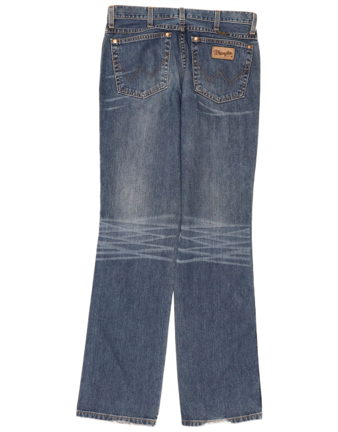 Wrangler Masculino Evolution Straight Jeans W32 L34 Azul Algodão
