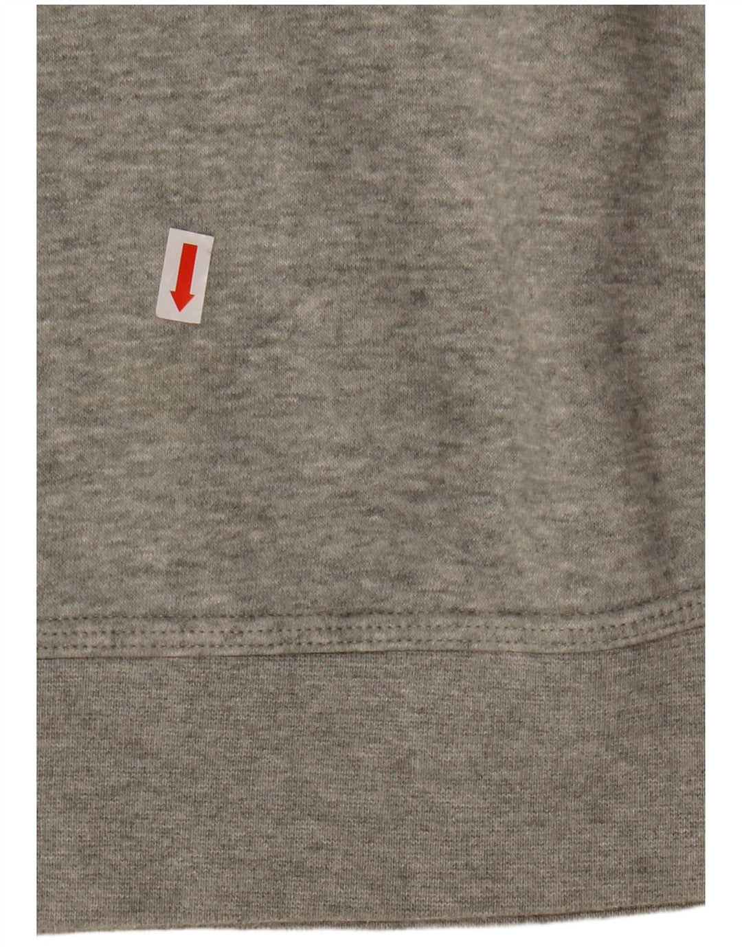 Suéter masculino NIKE com capuz e zíper cinza médio algodão