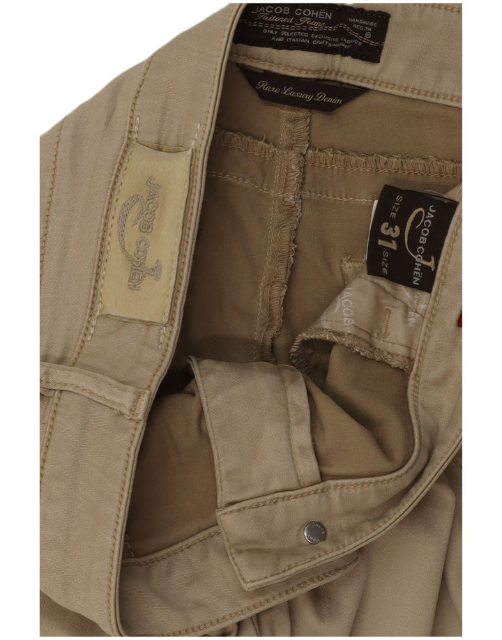 Calça Chino Feminina JACOB COHEN W31 L29 Algodão Bege