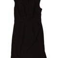 Vestido feminino MOSSIMO sem mangas US 4 pequeno poliéster preto