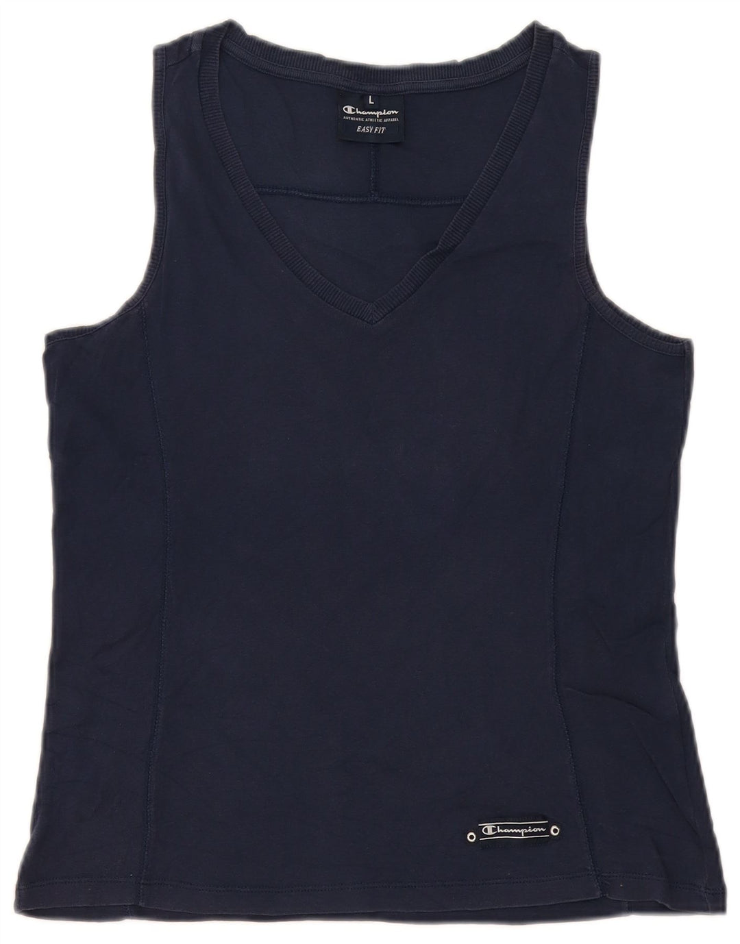 Colete feminino Champion UK 14 grande azul marinho