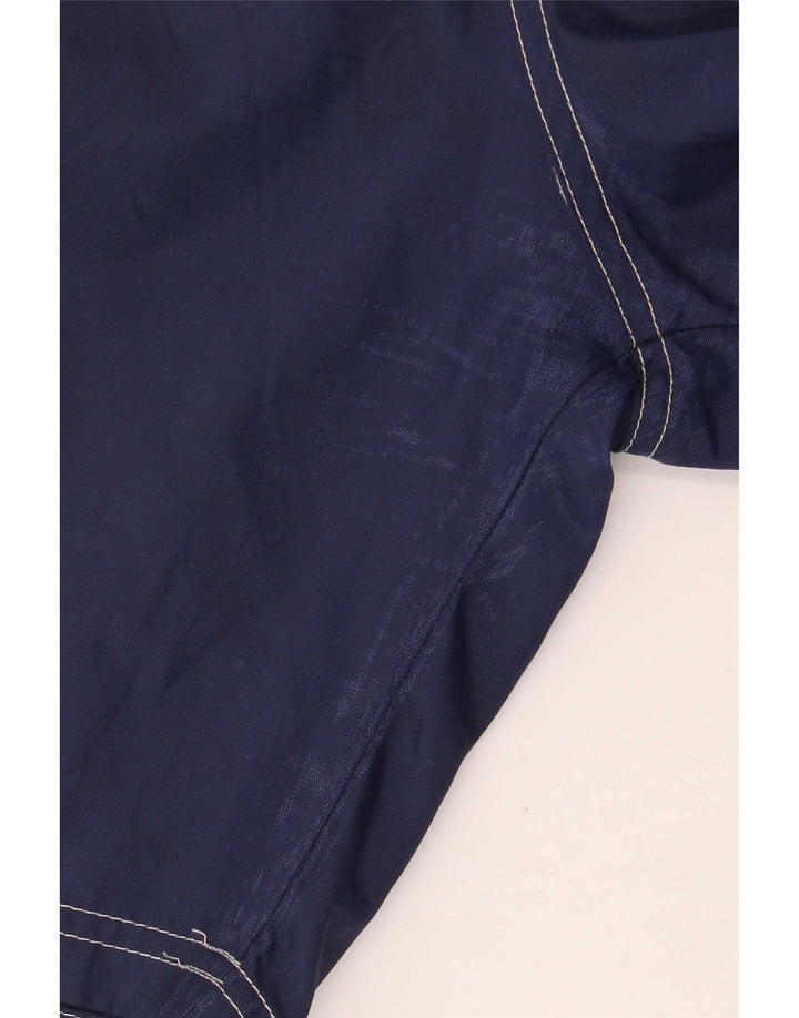 Shorts de natação masculino Woolrich grande poliamida colorblock azul marinho