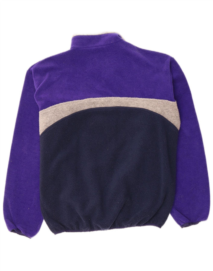 Jaqueta de lã masculina HELLY HANSEN Reino Unido 38 bloco colorido azul marinho médio