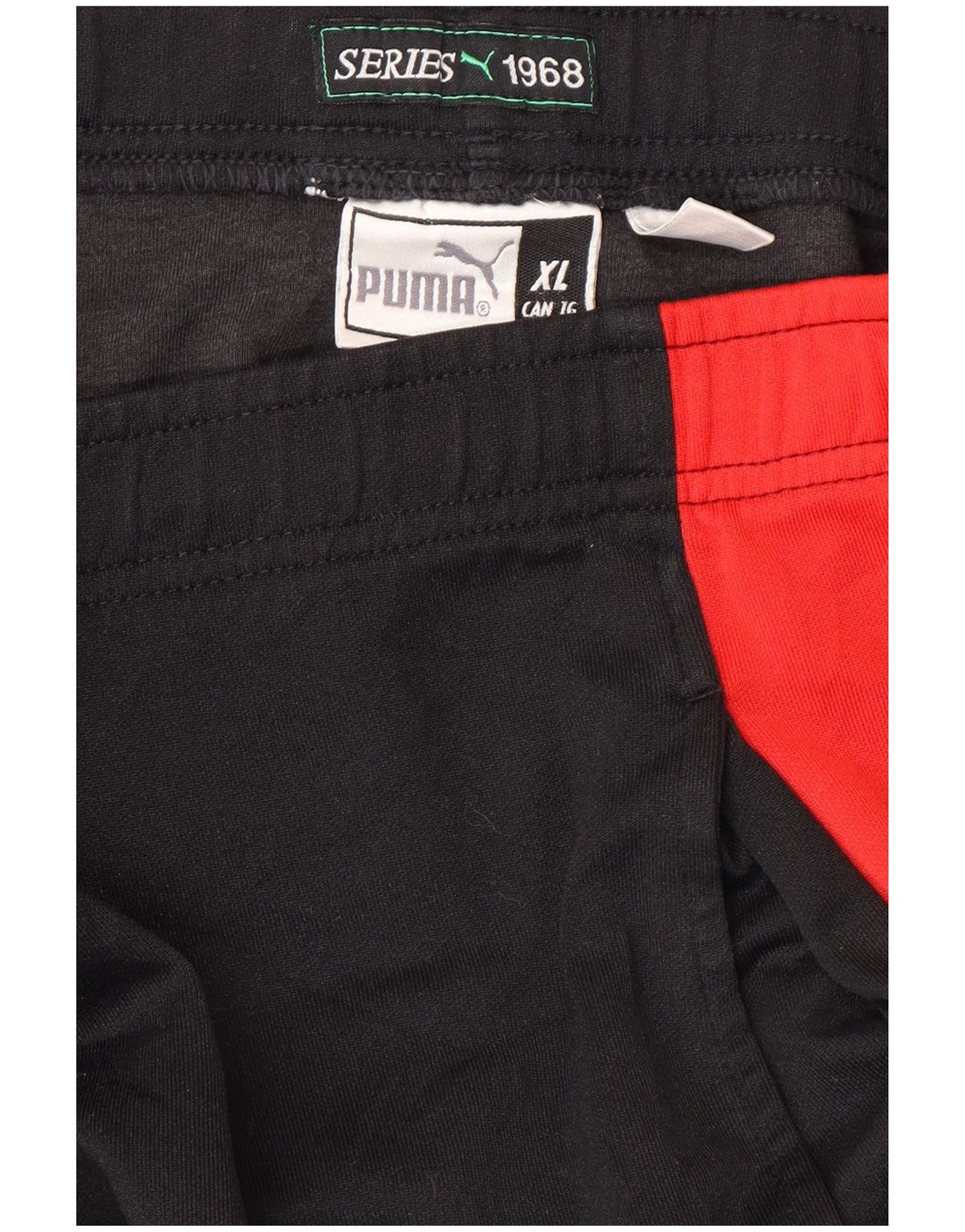 Calça de treino masculina PUMA XL preto colorblock